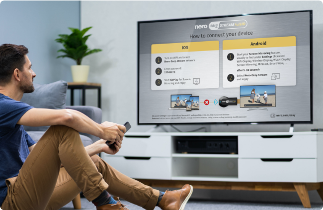 Nero Easy Stream FullHD HDMI Stick - 2. Select