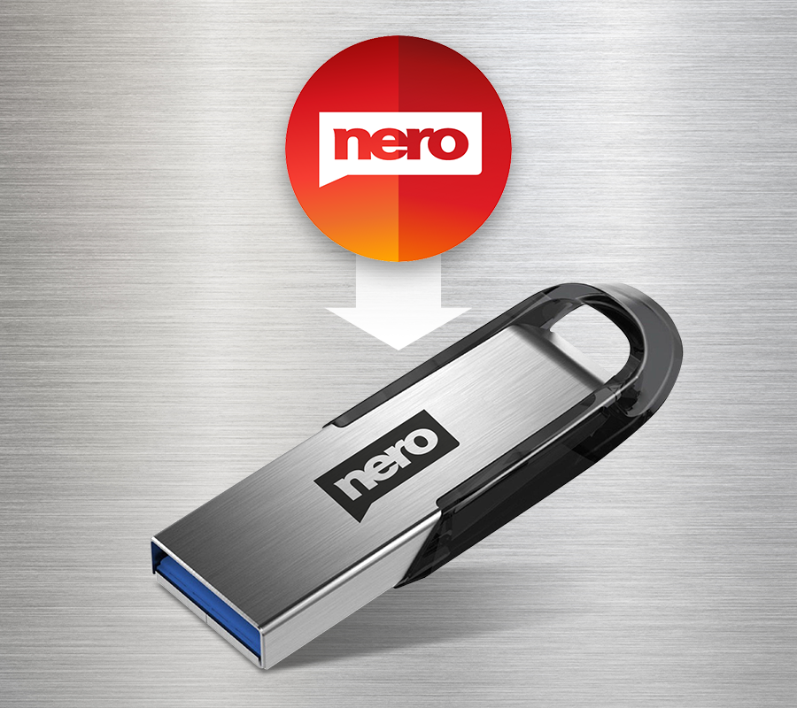 Nero installation file usb