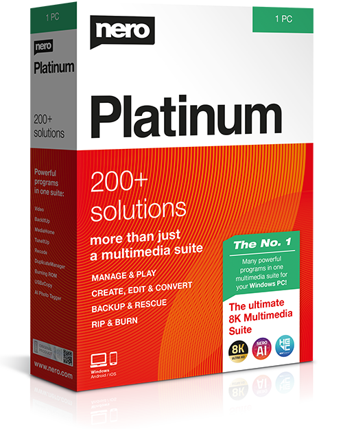 nero 12 platinum software