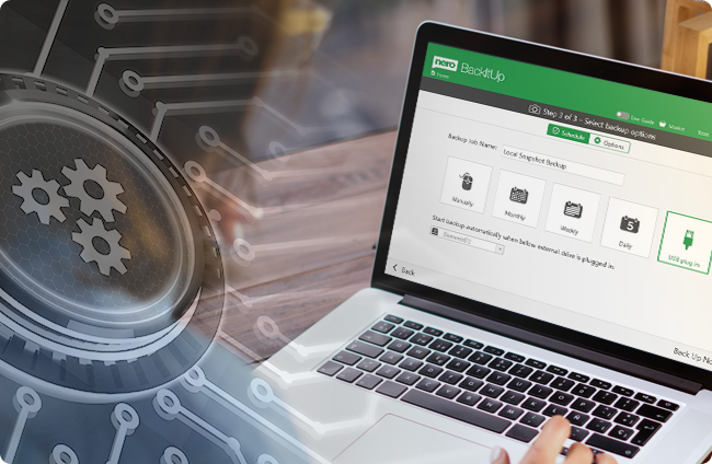 Nero BackItUp – Full automation of your backup Nero BackItUp – Full automation of your backup