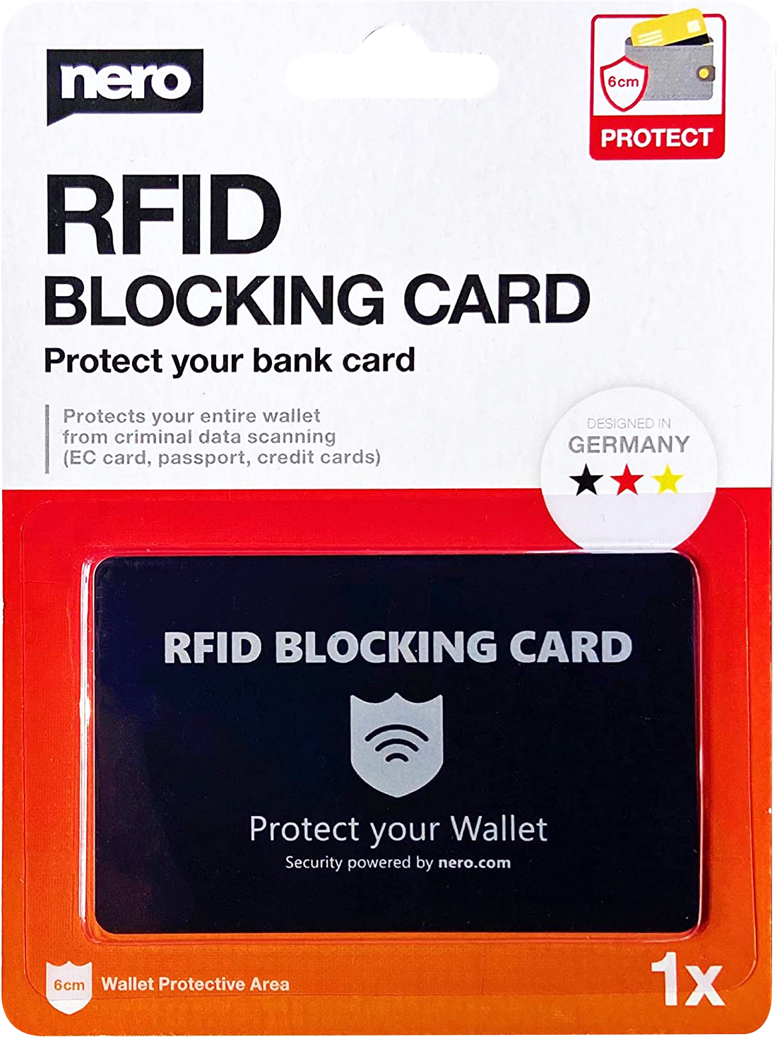 Nero RFID Blocking Card
