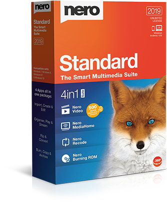 Nero Standard 2019 Suite