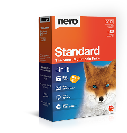 Nero Standard 2019 Suite