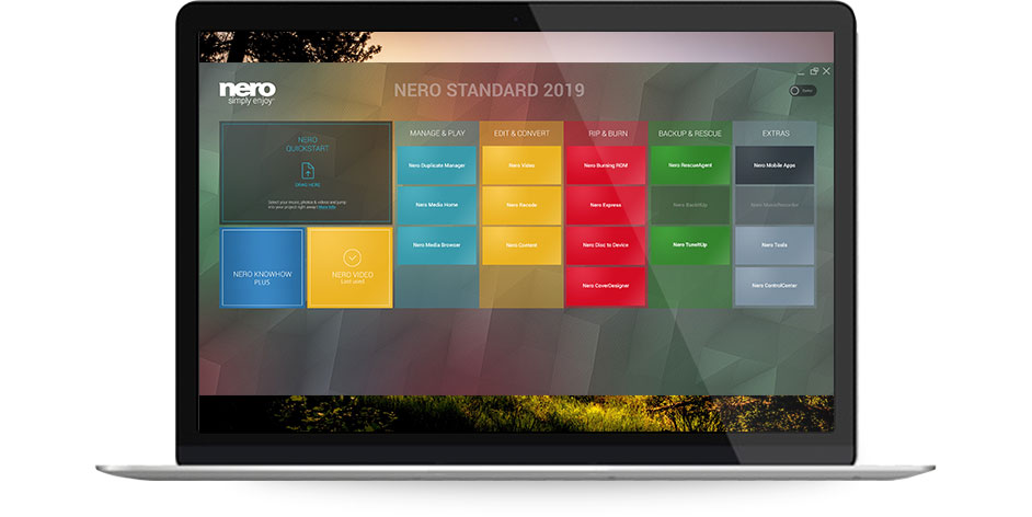Nero 2019 Standard Suite - Launcher